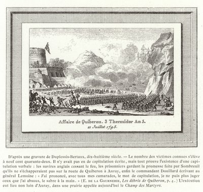 Battle of Quiberon, France, 21 July 1795 by Jean Duplessis Bertaux